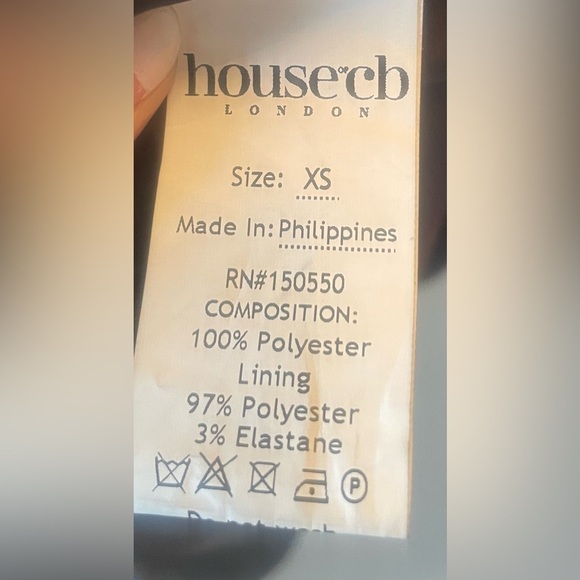 House of CB Black Velvet Babydoll Dress - Picture 12 of 12